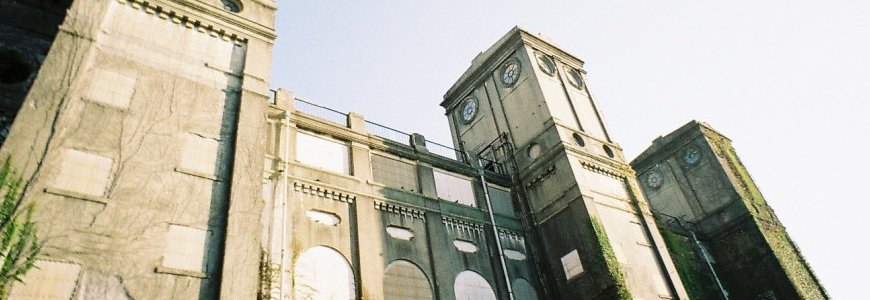 根岸の競馬場跡（横浜市中区）