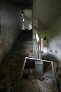 松尾鉱山・階段