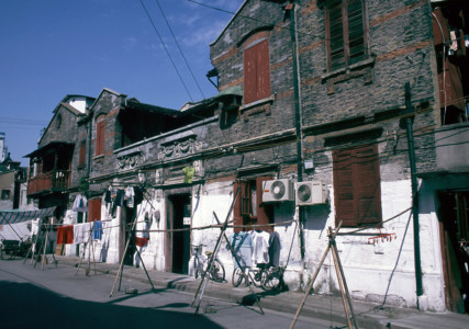 上海・豫園周辺の街並み3（2001年）